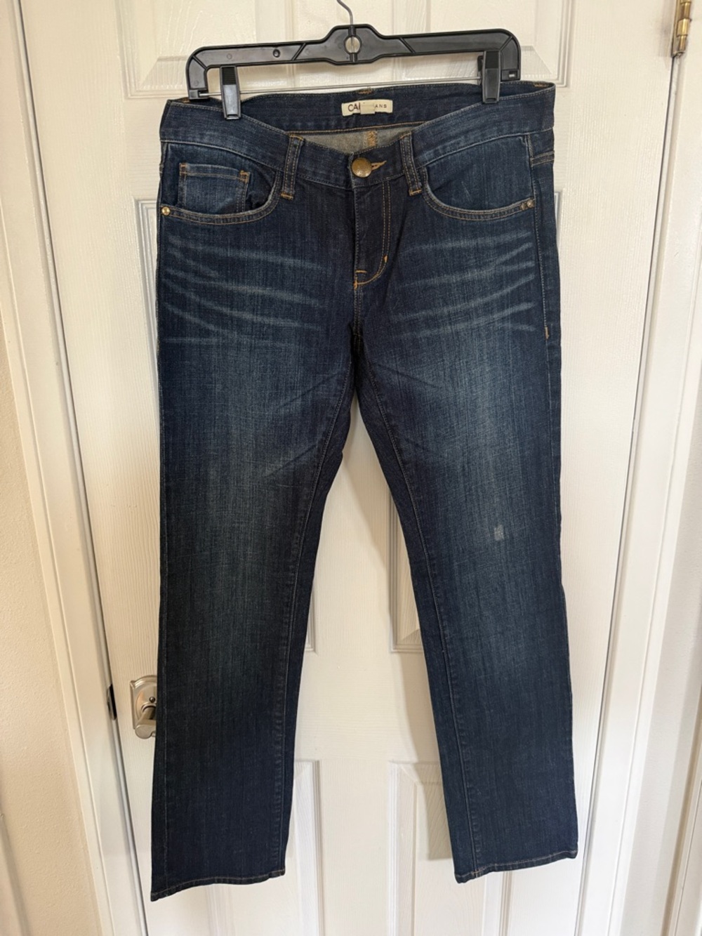 Cabi Dark Blue Women's Straight Leg Jeans